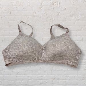 TORRID CURVE - Nude Lace Bra Super Supportive - Bra Size 44D